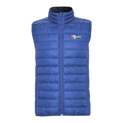 Oslo isolierter Bodywarmer für Herren Electric Blue | 2XL | ohne Werbeanbringung | Nicht verfügbar | Nicht verfügbar