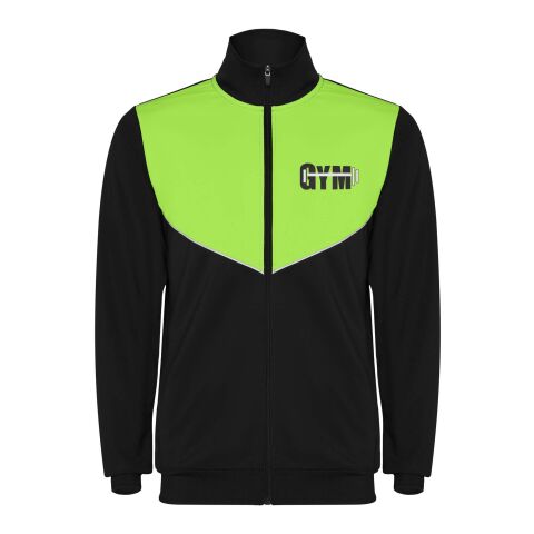 Evans Trainingsanzug Unisex Standard | schwarz-limone | S | ohne Werbeanbringung | Nicht verfügbar | Nicht verfügbar | Nicht verfügbar