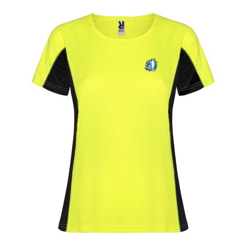 Shanghai Sport T-Shirt für Damen Standard | Fluor Yellow-schwarz | 2XL | ohne Werbeanbringung | Nicht verfügbar | Nicht verfügbar | Nicht verfügbar