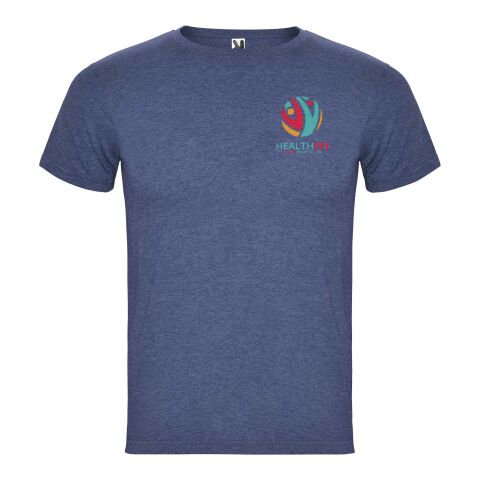 Fox T-Shirt für Herren Standard | Heather Denim Blue | S | ohne Werbeanbringung | Nicht verfügbar | Nicht verfügbar | Nicht verfügbar