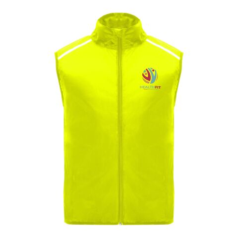 Jannu leichte Laufweste Unisex  Standard | Fluor Yellow | 2XL | ohne Werbeanbringung | Nicht verfügbar | Nicht verfügbar