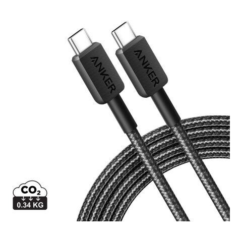 Anker USB-C to USB-C Kabel - 1.8 Meter, 60W grau-schwarz | ohne Werbeanbringung