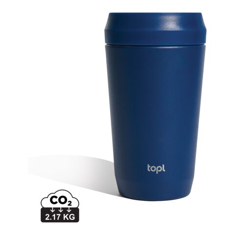 Topl-Trinkbecher aus rec. Stahl mit 360-Grad-Deckel 354ml