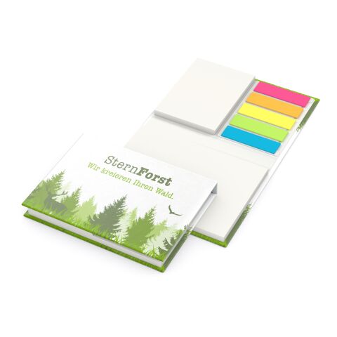 Haftnotiz-Set Brüssel RECYCLING 50/50 Haftzettel Umschlag recycelt 105 × 78 mm | Nicht verfügbar | Nicht verfügbar | Nicht verfügbar | Nicht verfügbar | Nicht verfügbar | ohne Werbeanbringung | unbedruckt/Naturpap.-Hardcover