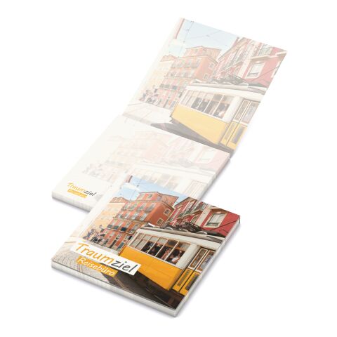 Haftnotizblock Cover Karton RECYCLING Format mittel Naturkarton-Umschlag 72 × 72 mm | ohne Werbeanbringung | ohne Werbeanbringung | ohne Werbeanbringung