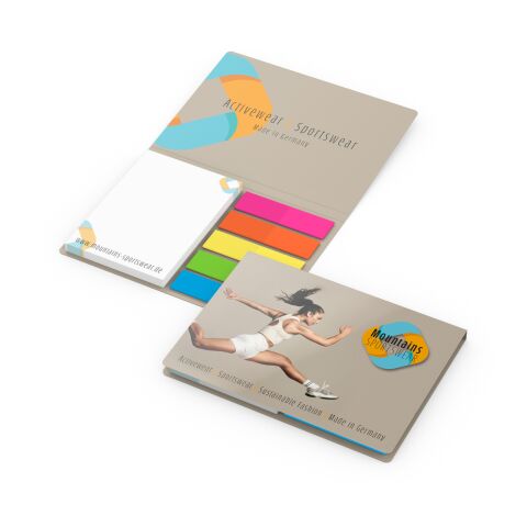 Haftnotiz-Set Lissabon Zettel klein Karton-Umschlag mit Kopföffnung 104 × 76 mm | ohne Werbeanbringung | ohne Werbeanbringung | ohne Werbeanbringung | glänzend