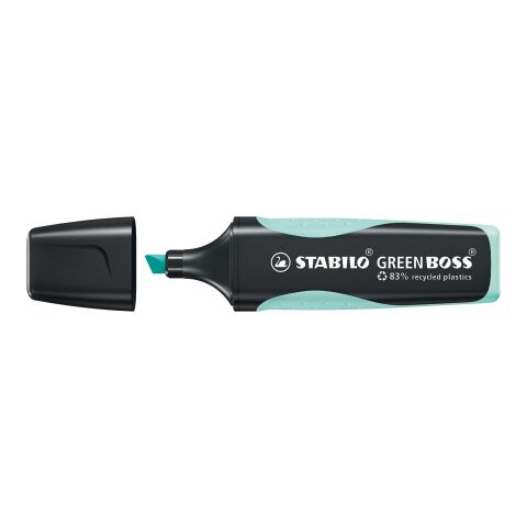 STABILO GREEN BOSS Pastel Leuchtmarkierer blau | ohne Werbeanbringung