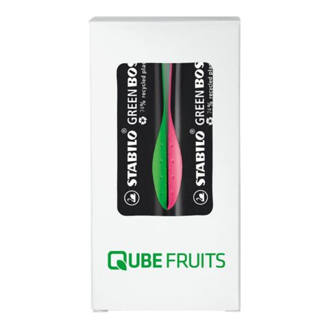 STABILO GREEN BOSS Leuchtmarkierer 2er-Set ohne Werbeanbringung | ohne Werbeanbringung