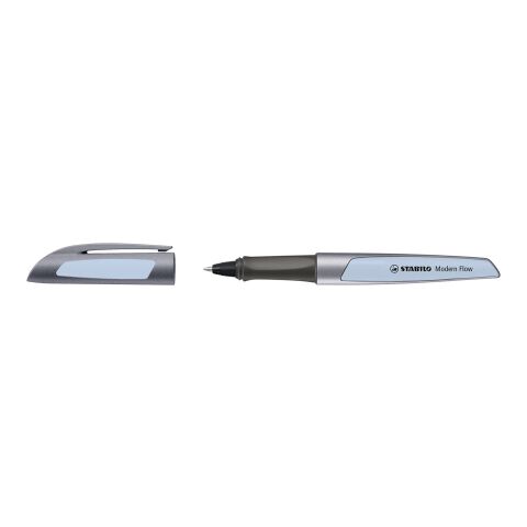 STABILO Modern Flow Gelroller silber/hellblau | Tampondruck