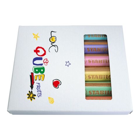 STABILO woody duo Farbstift 6er-Set 4c-Digitaldruck