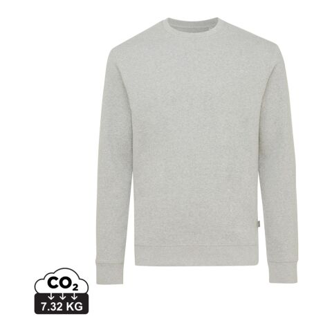Iqoniq Denali ungefärbt. Rundhals-Sweater aus recycelter BW grau meliert | L | ohne Werbeanbringung | Nicht verfügbar | Nicht verfügbar | Nicht verfügbar