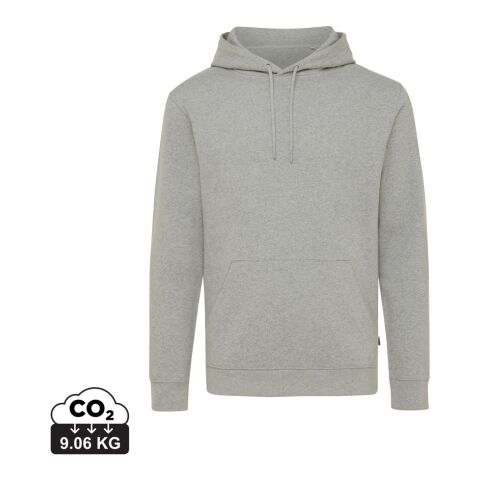 IQONIQ Torres ungefärbter Hoodie aus recycelter Baumwolle grau meliert | 4XL | ohne Werbeanbringung | Nicht verfügbar | Nicht verfügbar | Nicht verfügbar