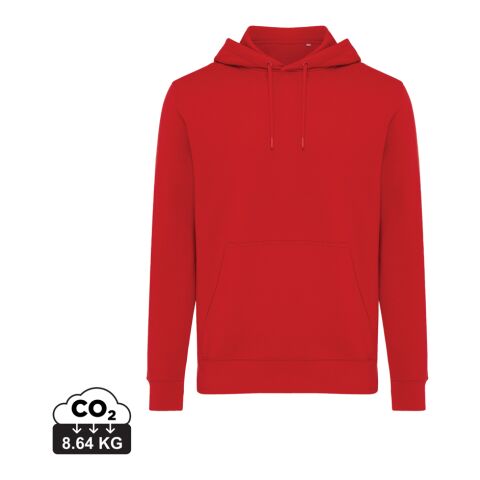 IQONIQ Rila Lightweight Hoodie aus recycelter Baumwolle rot | XXL | ohne Werbeanbringung | Nicht verfügbar | Nicht verfügbar | Nicht verfügbar