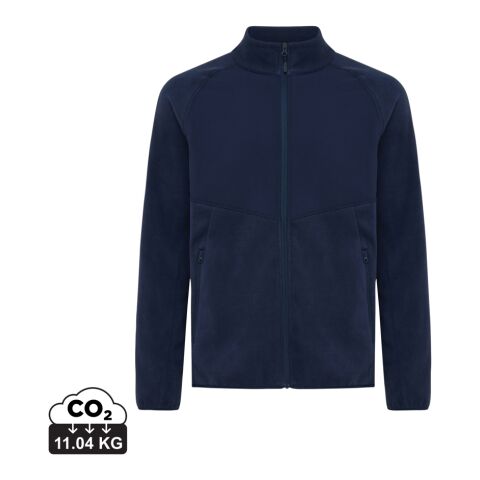 Iqoniq Talung Mikrofleece Jacke aus recyceltem Polyester navy blau | XXXL | ohne Werbeanbringung | Nicht verfügbar | Nicht verfügbar | Nicht verfügbar