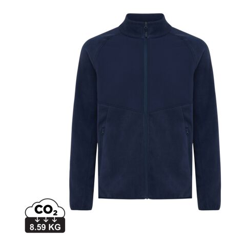 Iqoniq Talung Mikrofleece Jacke aus recyceltem Polyester navy blau | XXXL | ohne Werbeanbringung | Nicht verfügbar | Nicht verfügbar | Nicht verfügbar