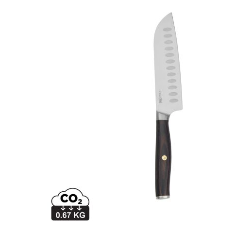 VINGA Tara Santoku-Messer aus RCS recyceltem Stahl Stahl-schwarz | ohne Werbeanbringung | Nicht verfügbar | Nicht verfügbar