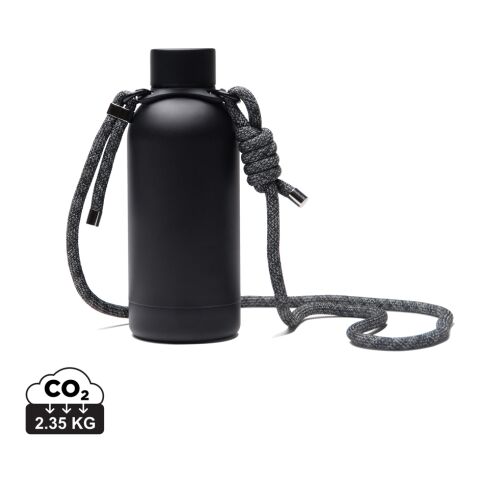 VINGA Parks Flasche aus RCS rec. Stainless-Steel, 400ml schwarz | ohne Werbeanbringung | Nicht verfügbar | Nicht verfügbar