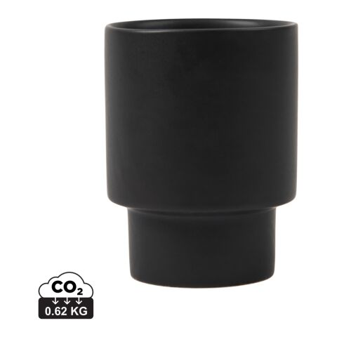 Werbeartikel VINGA Nagano RCS Becher, Kaffeebecher 250 ml – schwarz – mit Logo bedruckt
