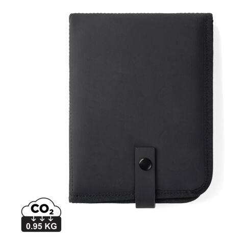 Werbeartikel VINGA Baltimore RCS Sitzkissen – schwarz – mit Logo bedruckt