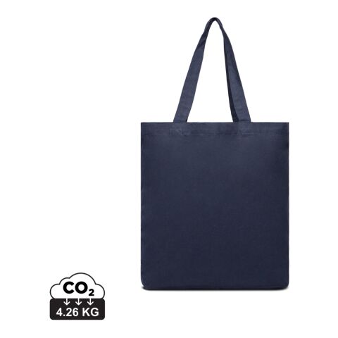 VINGA Hilo AWARE™ Tragetasche aus recyceltem Canvas navy blau | ohne Werbeanbringung | Nicht verfügbar | Nicht verfügbar | Nicht verfügbar