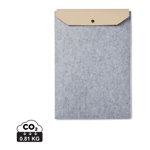 VINGA Albon 14" Laptop-Seeve aus GRS recyceltem Filz grau | ohne Werbeanbringung | Nicht verfügbar | Nicht verfügbar