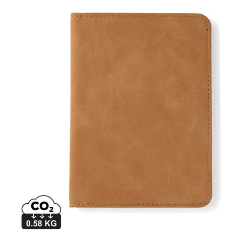 VINGA Bosler RCS RFID Passport-Cover braun | ohne Werbeanbringung