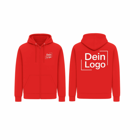 Zip Hoodie in Sonderfarbe PMS Wunschfarbe | S | ohne Werbeanbringung | ohne Werbeanbringung | ohne Werbeanbringung | Wie Hauptfarbe | Wie Hauptfarbe | Wie Hauptfarbe