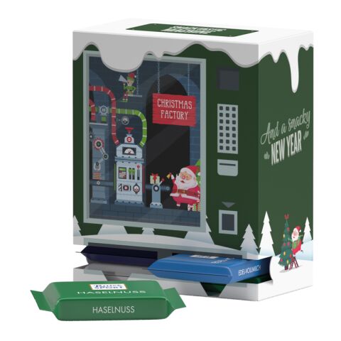Adventsautomat ECO Midi Ritter SPORT weiß | 4c Euroskala