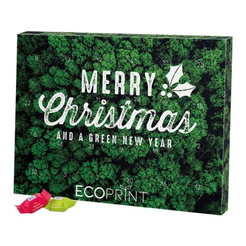 Adventskalender ECO XL 4c Euroskala | 24 Ritter SPORT Schokowürfel