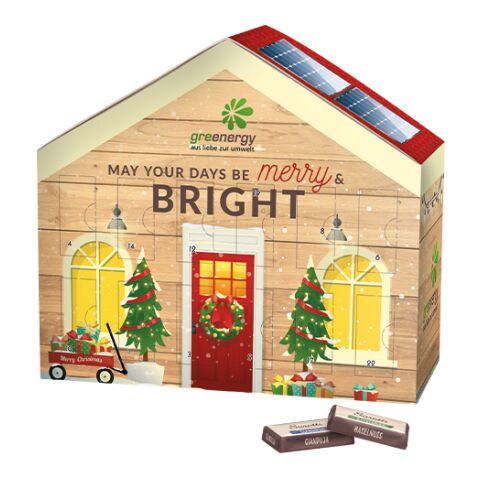 Adventskalender Haus 4c Euroskala | Sarotti Schokotäfelchen