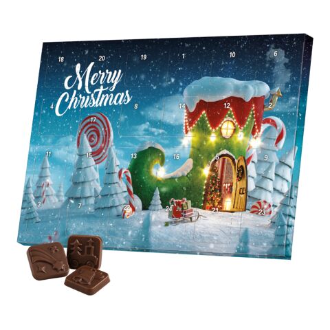 Classic Tisch Adventskalender ohne Werbeanbringung | 24 Täfelchen