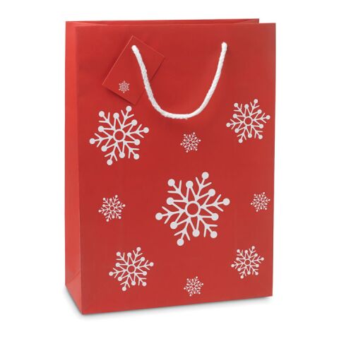 Geschenkpapiertüte Groß rot | ohne Werbeanbringung | Nicht verfügbar | Nicht verfügbar | Nicht verfügbar