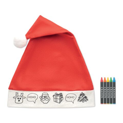 Nikolausmütze für Kinder rot | ohne Werbeanbringung | Nicht verfügbar | Nicht verfügbar | Nicht verfügbar