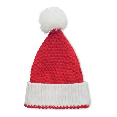 Weihnachtliche Strickmütze rot | ohne Werbeanbringung | Nicht verfügbar | Nicht verfügbar | Nicht verfügbar