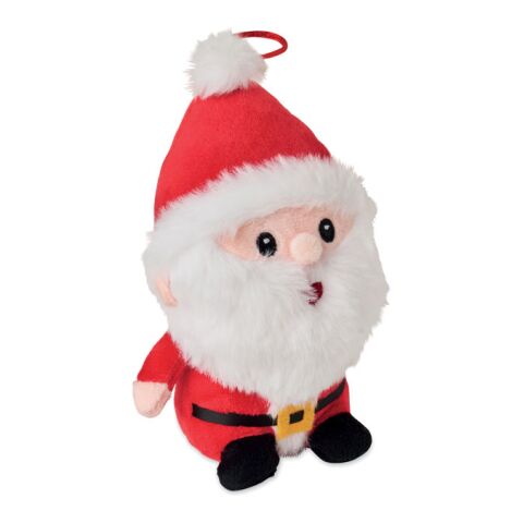 Plüsch-Weihnachtsmann rot