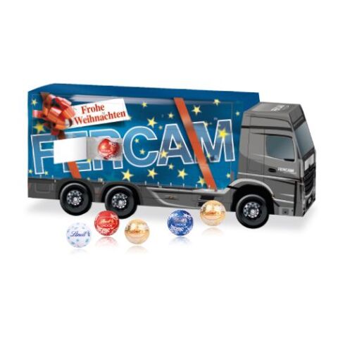 3D Adventskalender "Lkw" Mit Lindt Schokolade