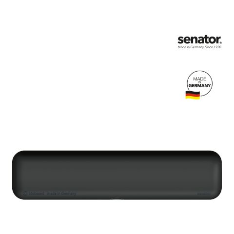 senator Etui Matt Bio Recycled  schwarz | ohne Werbeanbringung