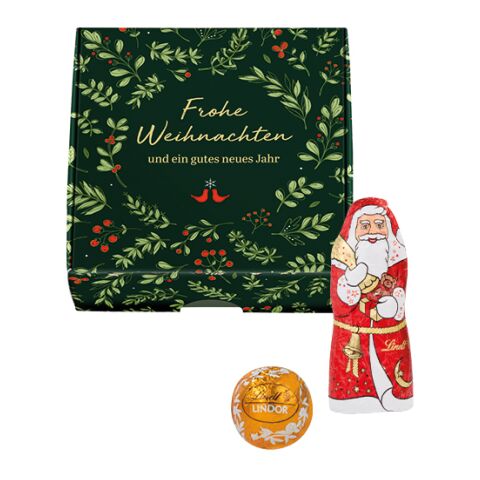 Klappbox S, Weihnachten 4c Euroskala | Minikugeln&amp;Weihnachtsmann