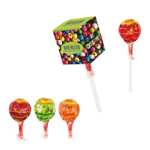 Lolly Box ohne Werbeanbringung | 1 Chupa Chups Kugel Lolly