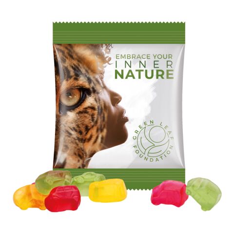 Minitüte 15 g Trolli Fruchtgummi Standardformen weiß | ohne Werbeanbringung | Auto-Mischung | Folie