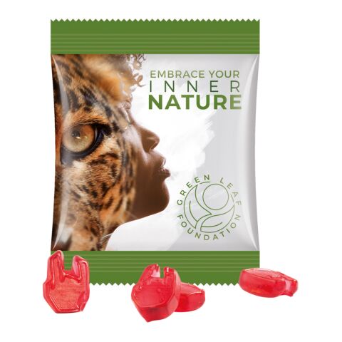 Minitüte 15 g Trolli Fruchtgummi Sonderformen weiß | 4c Euroskala - Folie | Folie