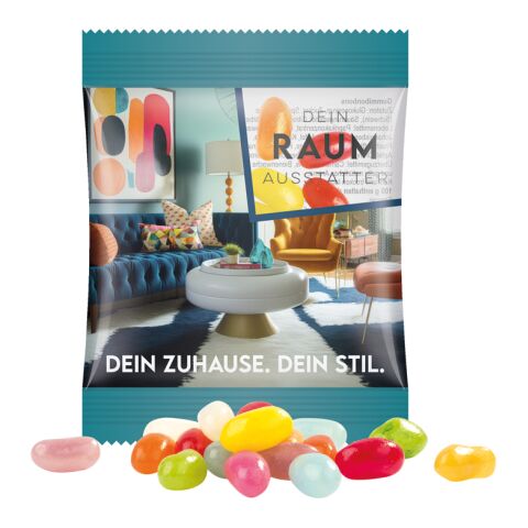 Minitüte 10 g American Style Jelly Beans transparent | Folie