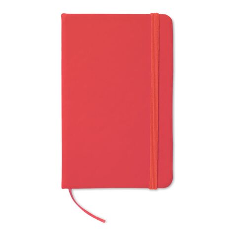 DIN A6 Notizbuch, liniert rot | ohne Werbeanbringung | Nicht verfügbar | Nicht verfügbar | Nicht verfügbar