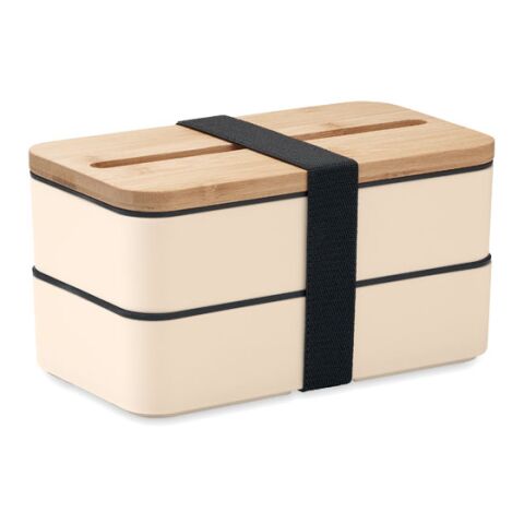Lunchbox recyceltes PP beige | ohne Werbeanbringung | Nicht verfügbar | Nicht verfügbar | Nicht verfügbar