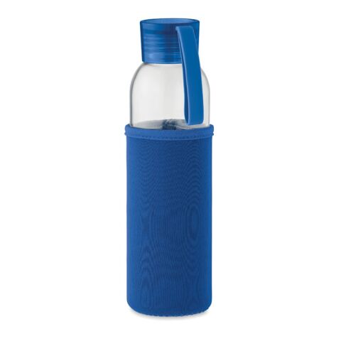 Flasche recyceltes Glas 500 ml königsblau