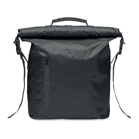 Rolltop-Tasche RPET schwarz | ohne Werbeanbringung | Nicht verfügbar | Nicht verfügbar | Nicht verfügbar