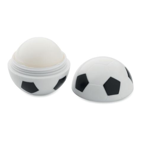 Lippenbalsam Fußball weiß-schwarz | ohne Werbeanbringung | Nicht verfügbar | Nicht verfügbar