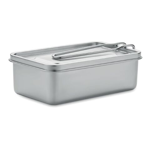 Lunchbox Edelstahl 750ml silber | ohne Werbeanbringung | Nicht verfügbar | Nicht verfügbar | Nicht verfügbar