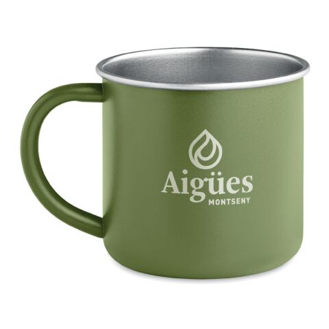 Becher recycelter Edelstahl dunkelgrün | ohne Werbeanbringung | Nicht verfügbar | Nicht verfügbar | Nicht verfügbar