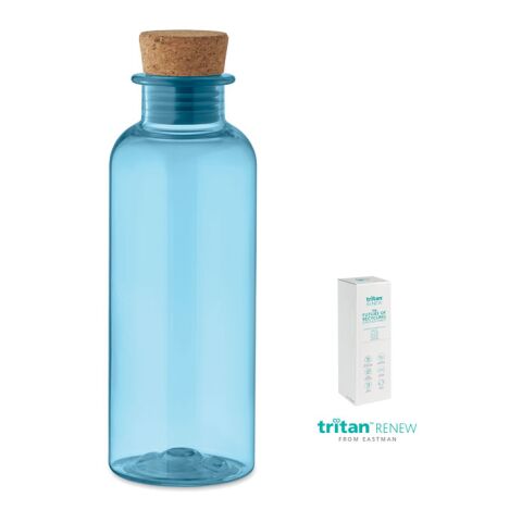 Tritan Renew™ Flasche 500ml transparent blau | ohne Werbeanbringung | Nicht verfügbar | Nicht verfügbar | Nicht verfügbar